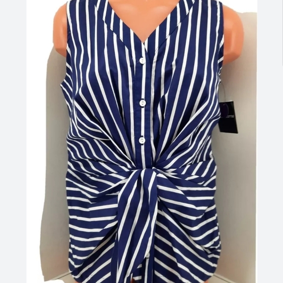 Liz Claiborne Botanical Bliss Top - Picture 1 of 7